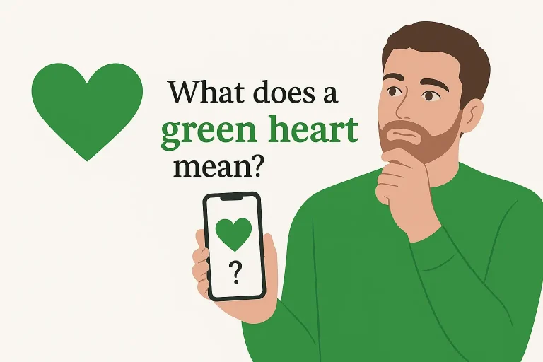 What Does a Green Heart Mean in Love? 2026