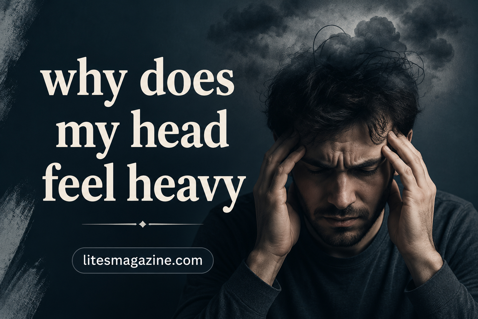 Why Does My Head Feel Heavy? The Causes Nobody Talks About (And What to Do Next)